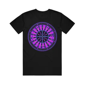 Roulette Wheel Black - Tee