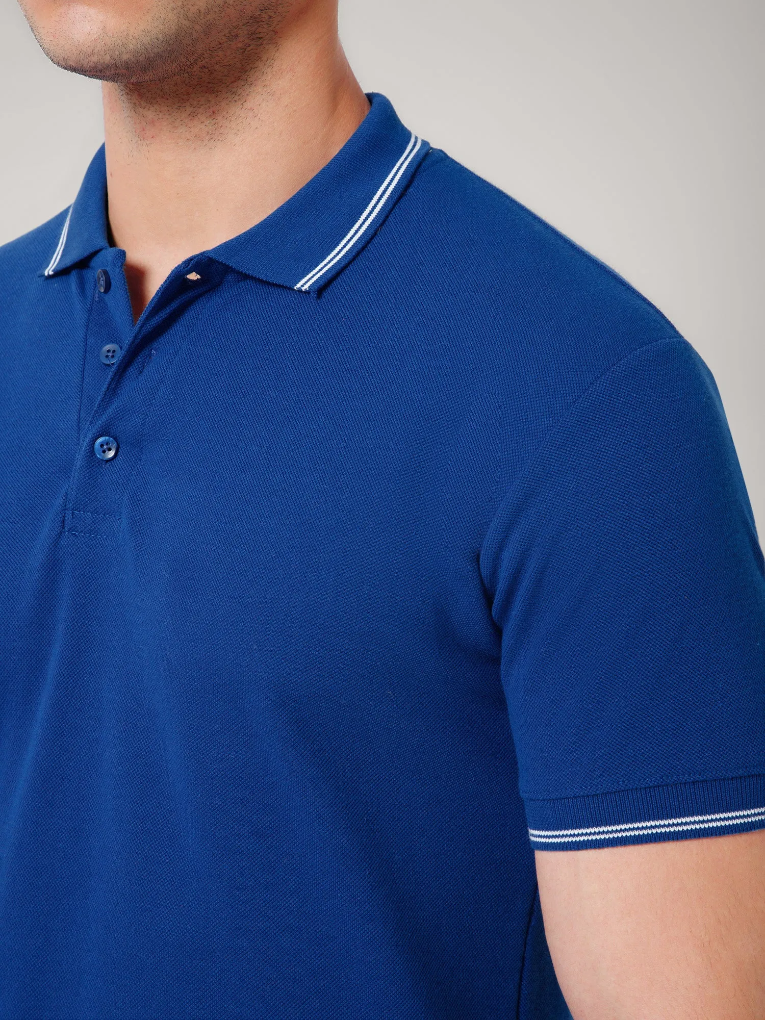 Royal Blue Polo T-shirt