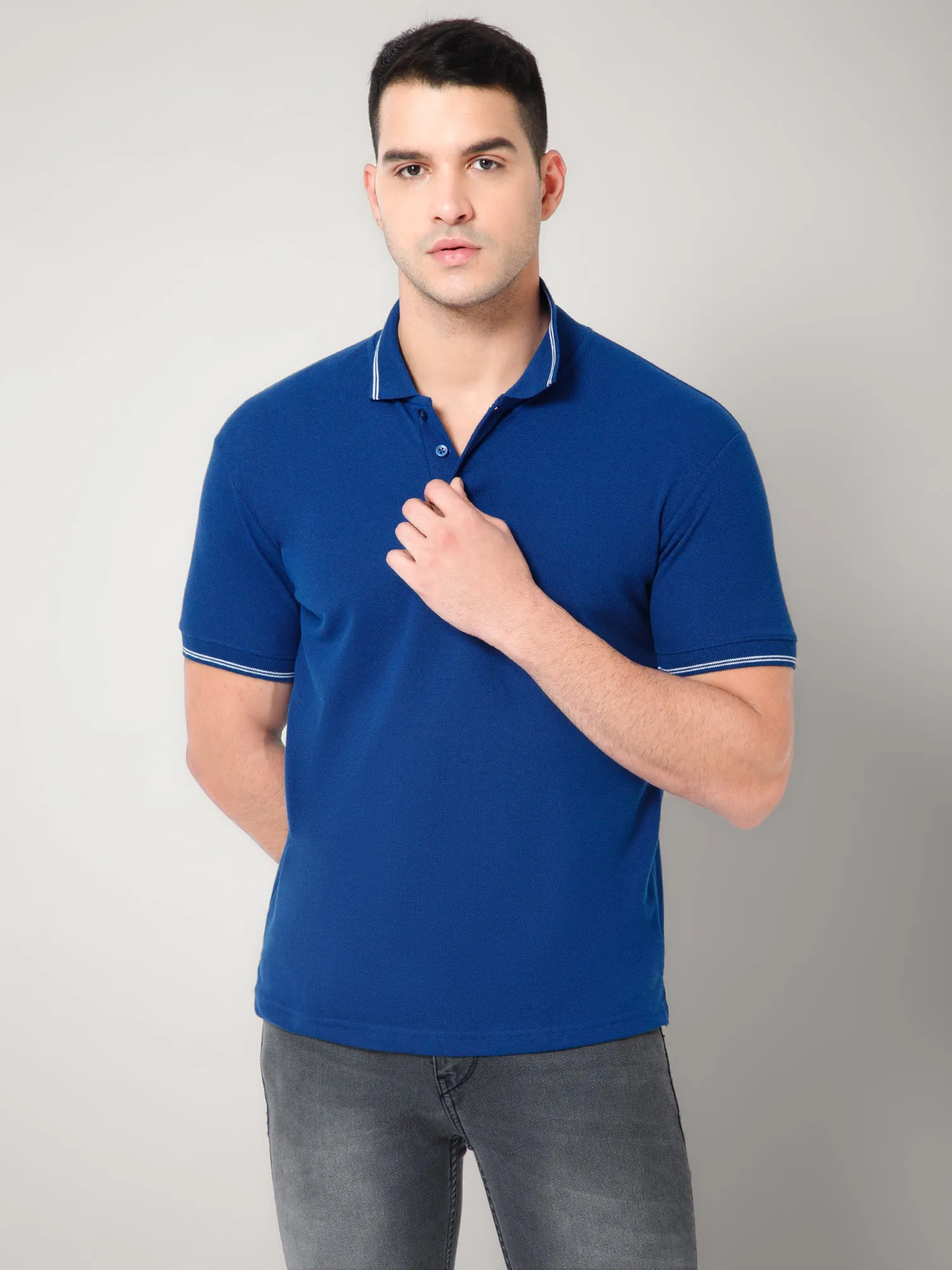 Royal Blue Polo T-shirt