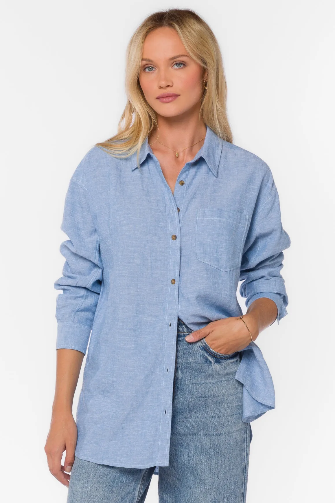 Sandy Blue Shirt