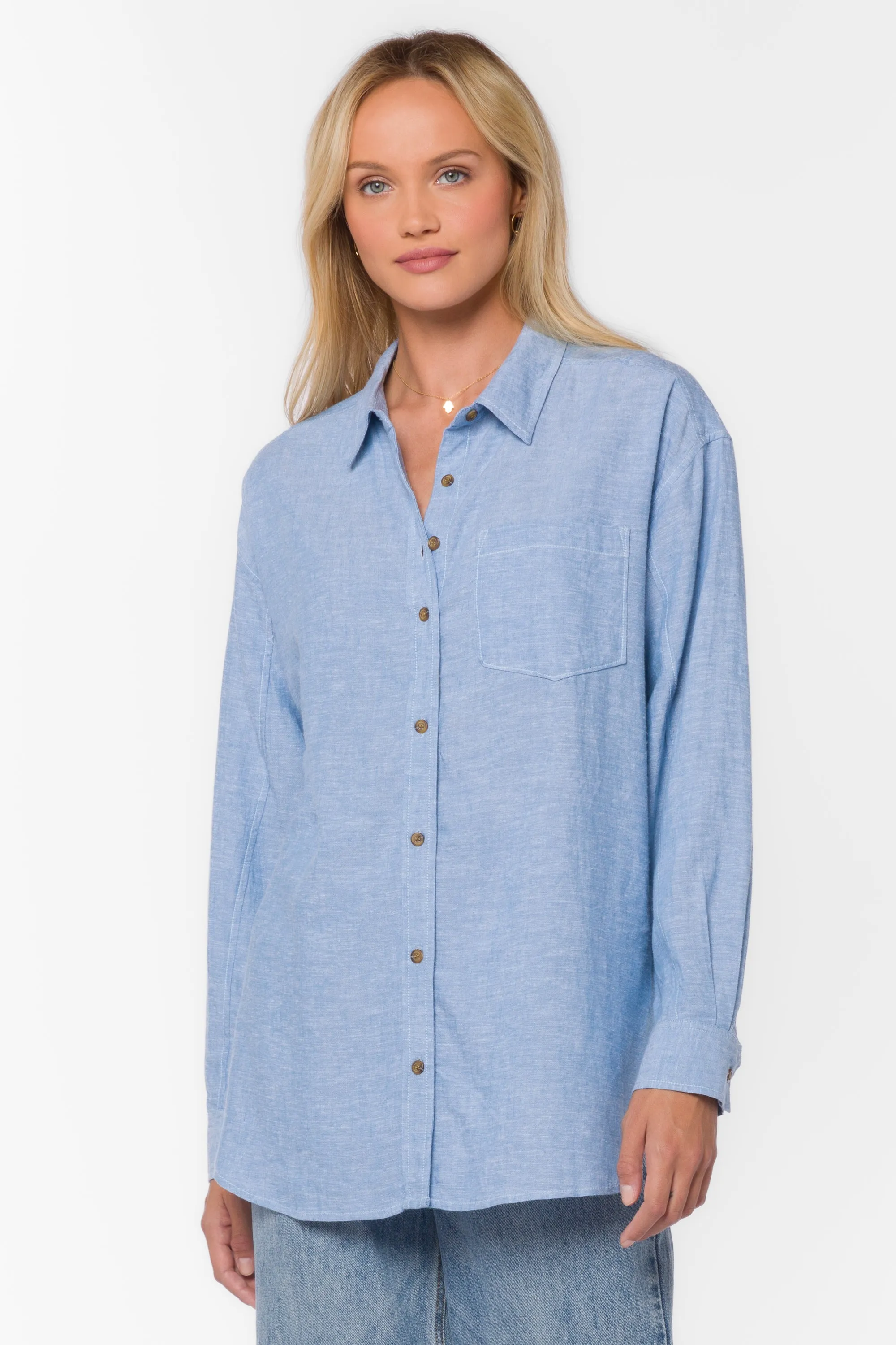 Sandy Blue Shirt