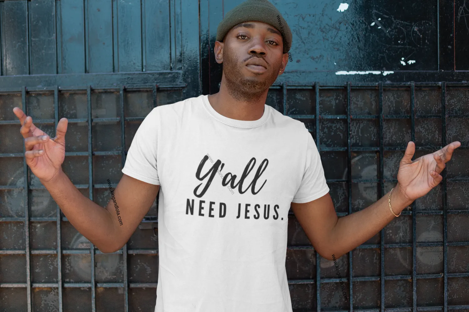 Short Sleeve T-Shirt Tank - Y'all Need Jesus. - Unisex T-shirt