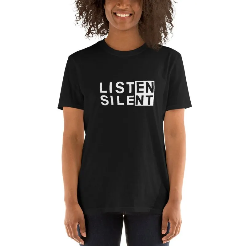 Short-Sleeve Unisex T-Shirt - Silent