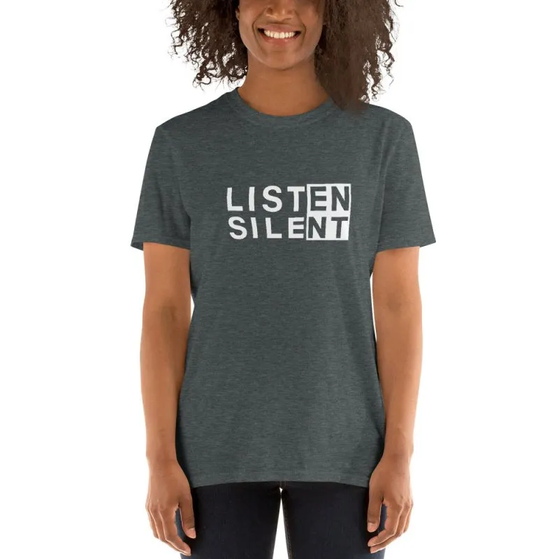 Short-Sleeve Unisex T-Shirt - Silent