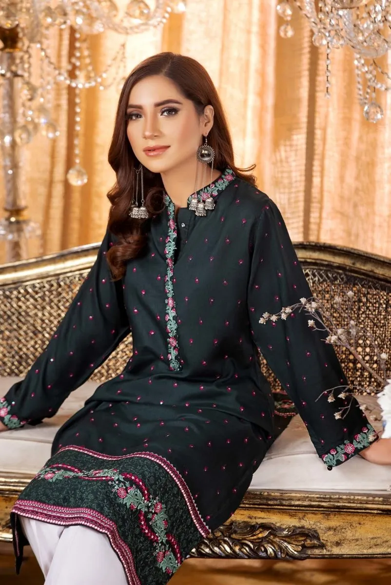 Simrans Embroidered Linen Shirt SIM125