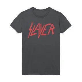 Slayer Distressed Logo T-Shirt