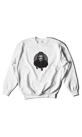 Squid Game Frontman - Digital Graphics Basic Sweat Shirt White