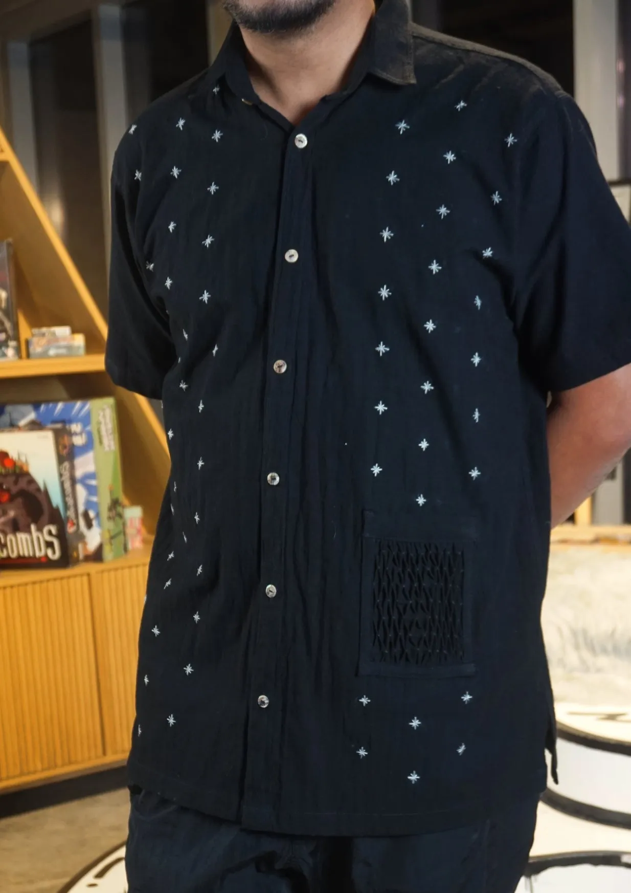 star shirt - black