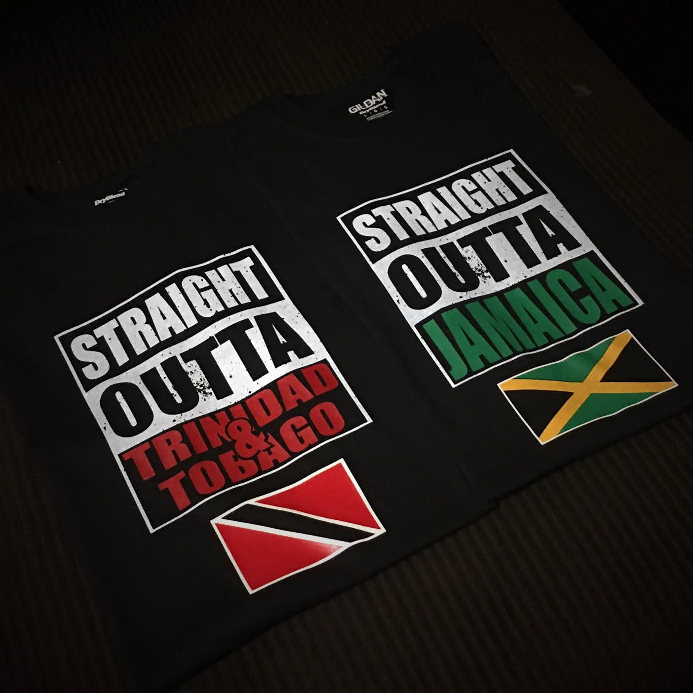 Straight Outta Jamaica / Trinidad - T-Shirt