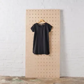 T-Shirt Nightie | Linen - Black