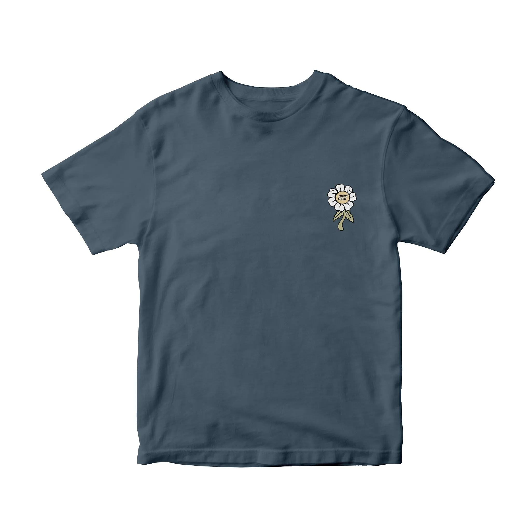 The Stoned Flower Tee Navy