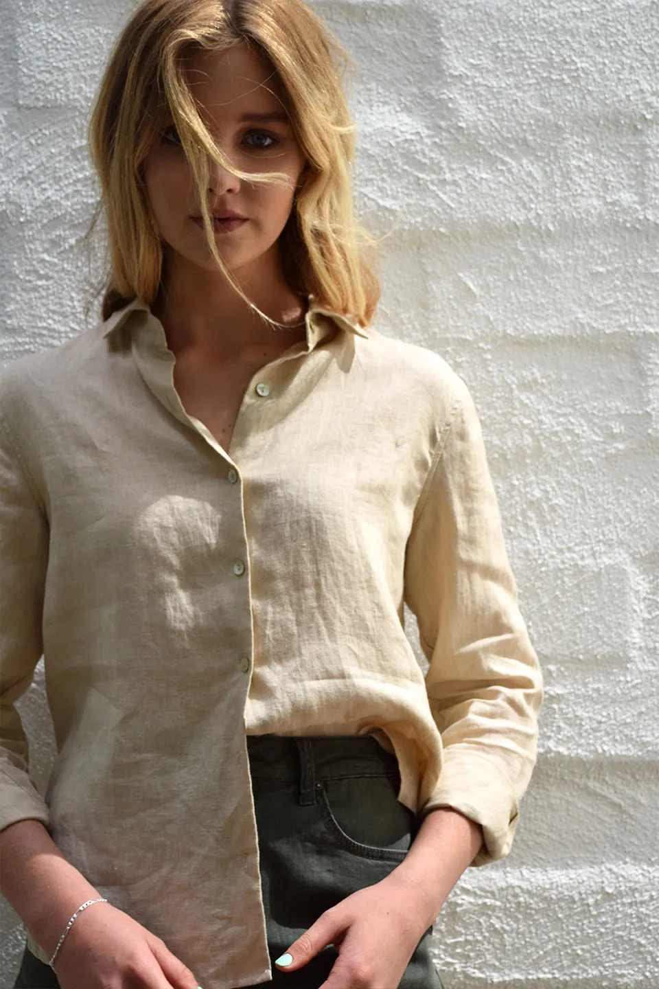 Ultimate Sand LS Linen Shirt