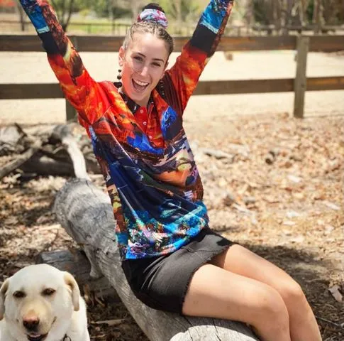 Unisex Fishing Shirt 'Australia in Colour'