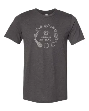 Fruit Logo Tee by Urban Artifact - Stylish and Delicious