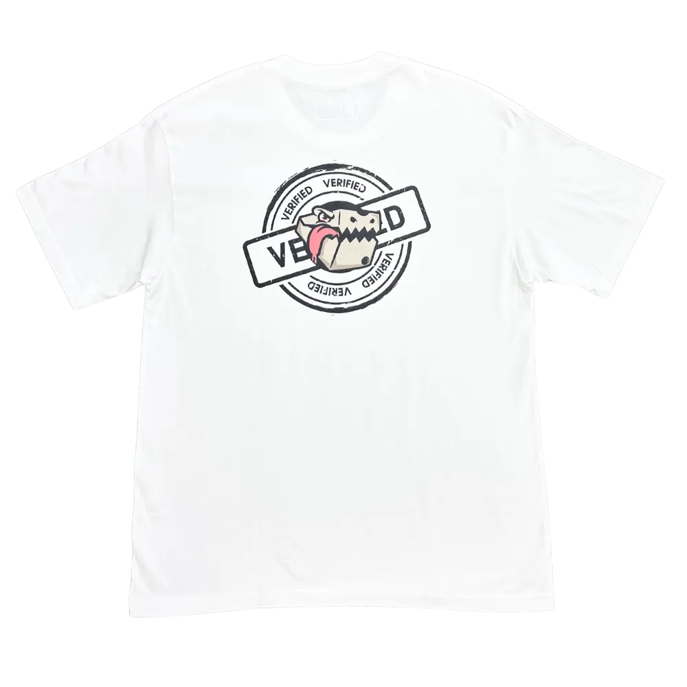 Verified Oversized Tee - White